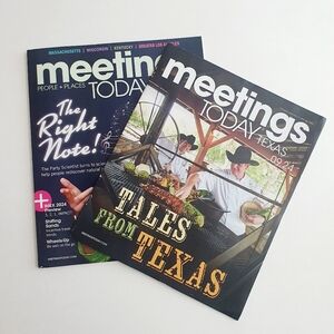 2 Meetings Today Magazines September, 2024 The Right Note + Tales from Texas